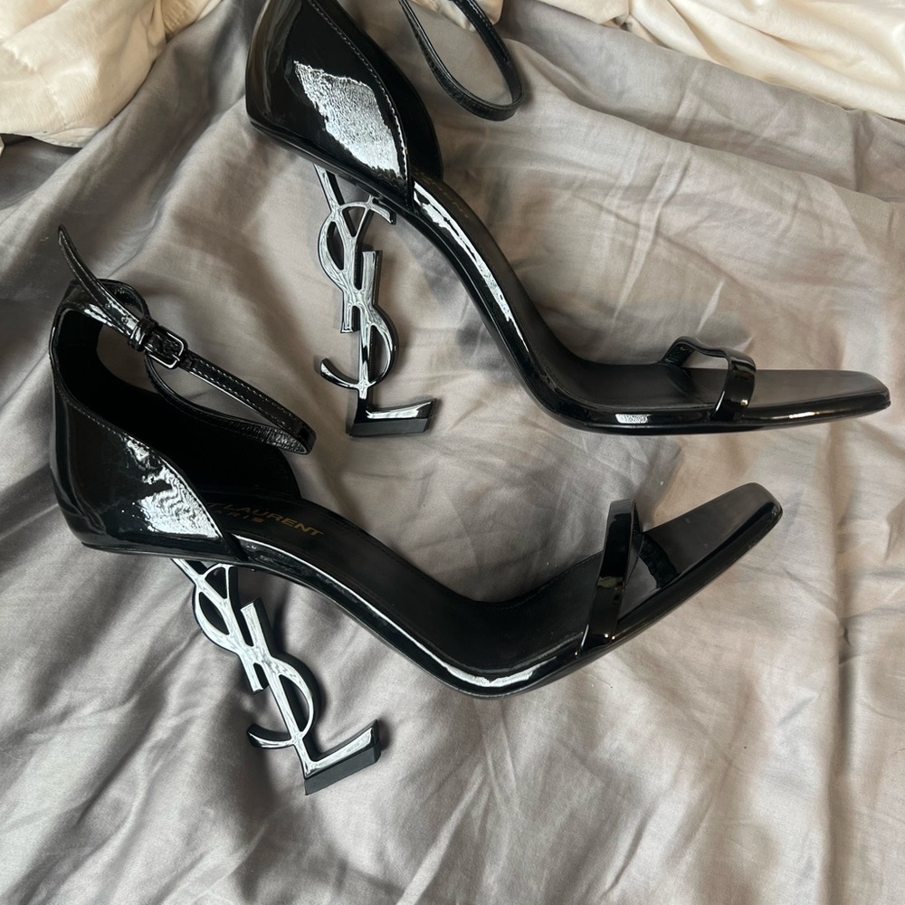 Saint Laurent Black Women's Heels - Picture 3 of 5